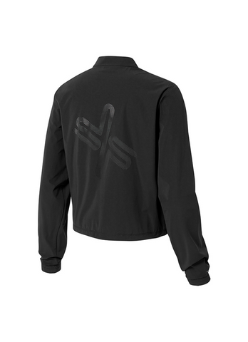 Airy Mesh Hood Big Symbol Crop Windbreaker