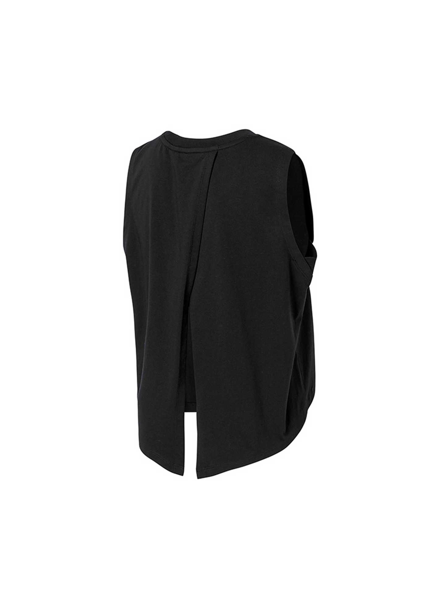 Pima Back Slit Sleeveless