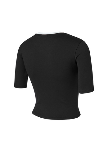 Sporty Logo Color Block Crop Top