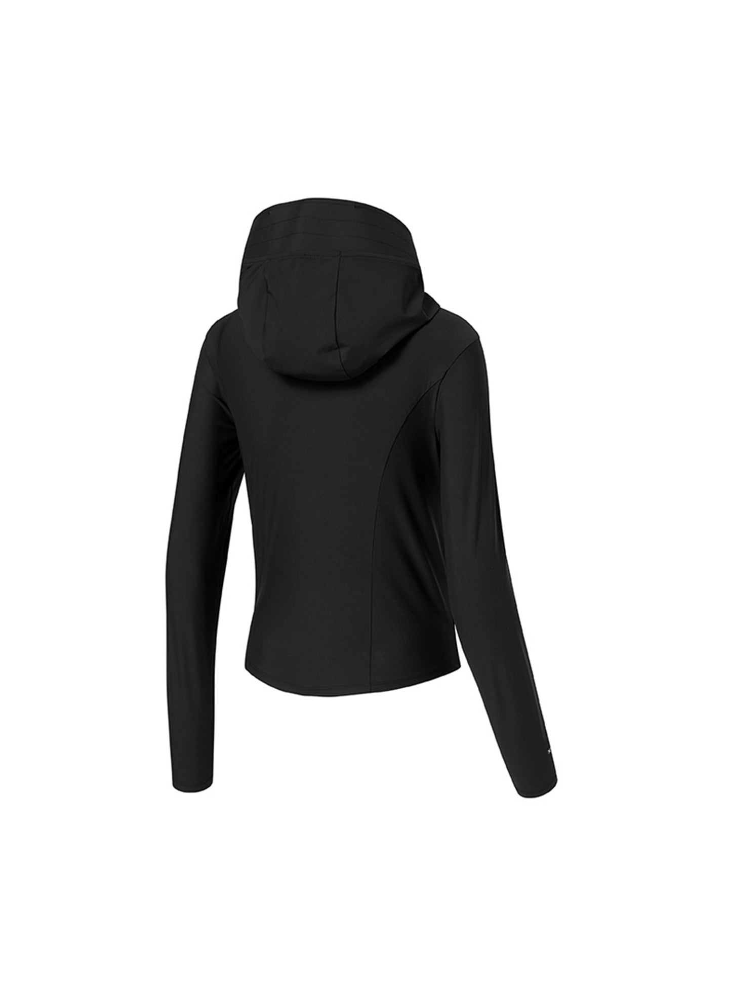 Light Cooling Slim Fit Crop Hoodie Jacket