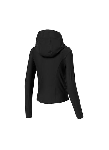 Light Cooling Slim Fit Crop Hoodie Jacket