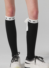 Field Ribbon Knee Socks
