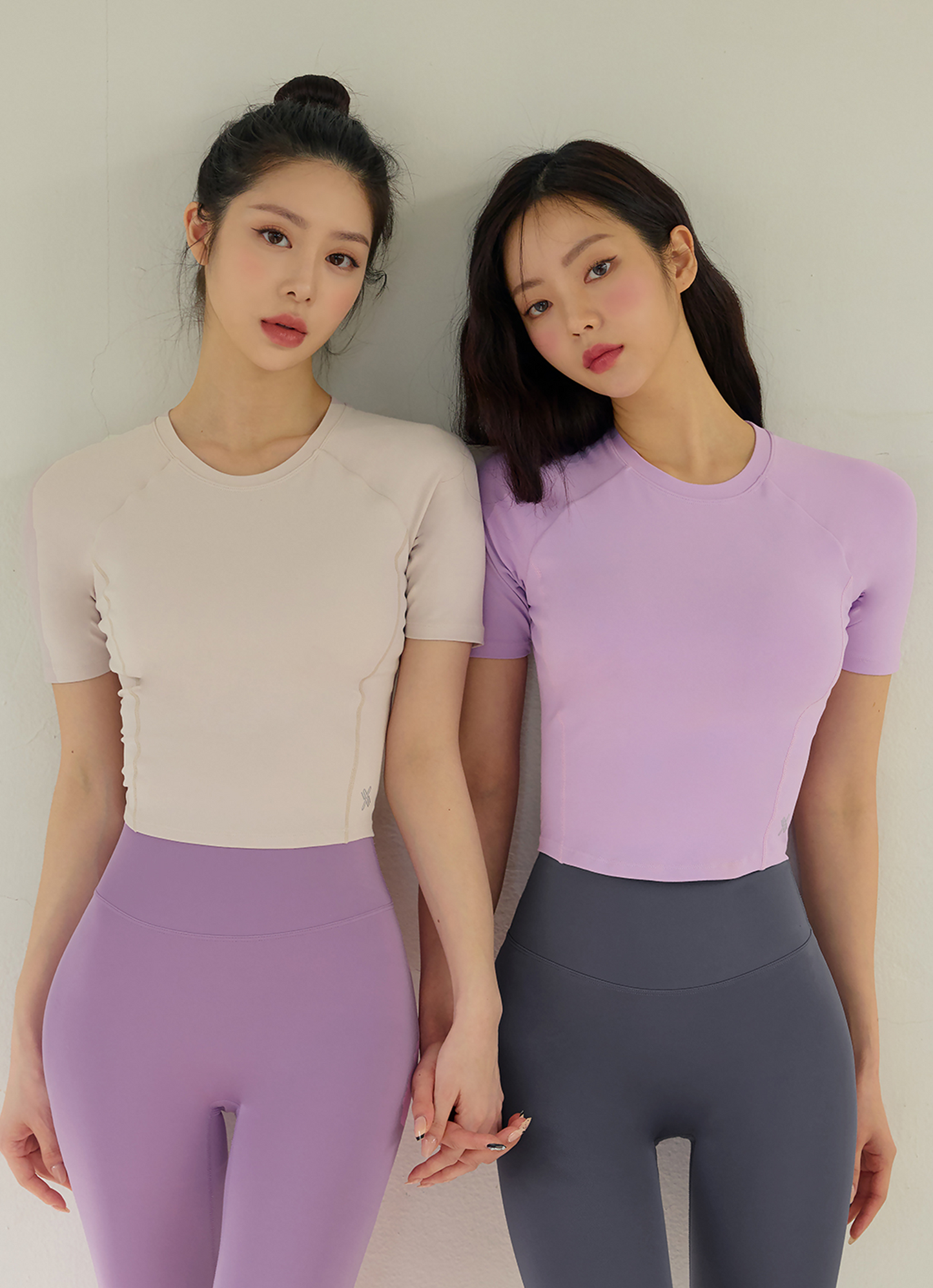 Inpad Crop Slim Fit Short Sleeve