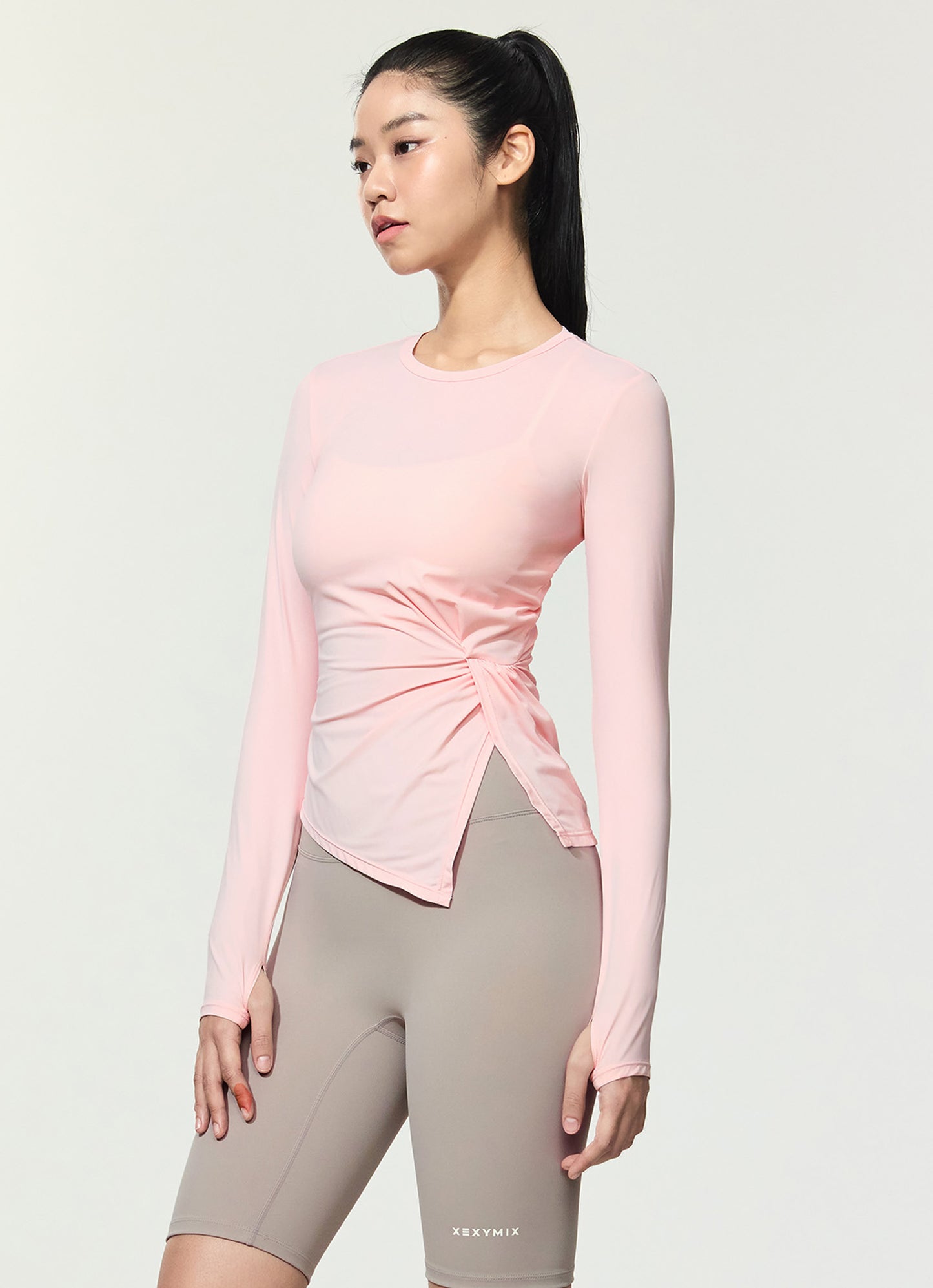Cooling Drape Fingerhole Long Sleeve