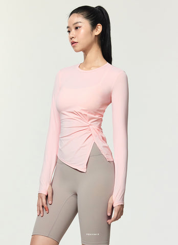 Cooling Drape Fingerhole Long Sleeve