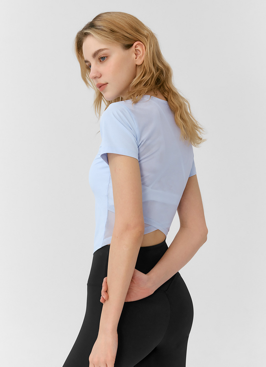 Breathable Power Mesh Short Sleeve