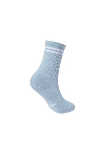 Fresh Double Line Crew Socks