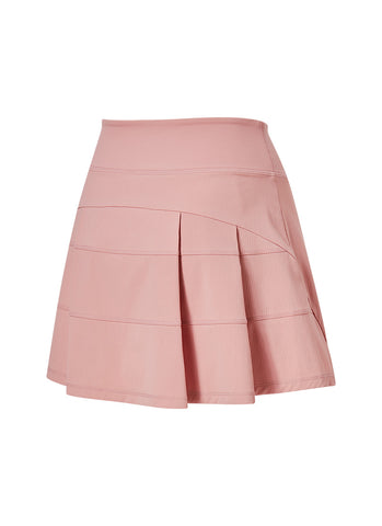 Back Pleats 2-in-1 Skirts