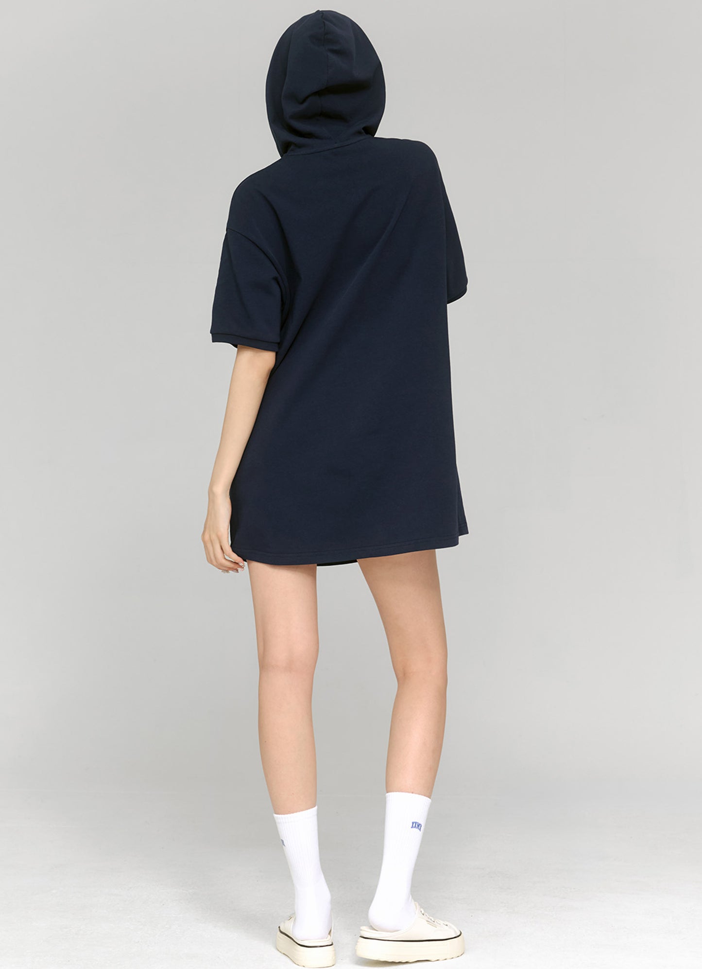 Cozy Two Button Hoodie One-piece