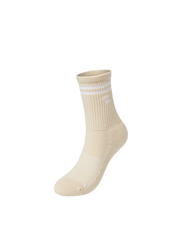Fresh Double Line Crew Socks
