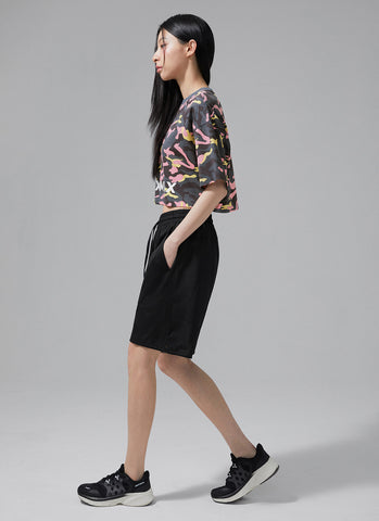 Camouflage Crop Short Camo