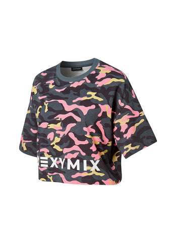 Camouflage Crop Short Camo