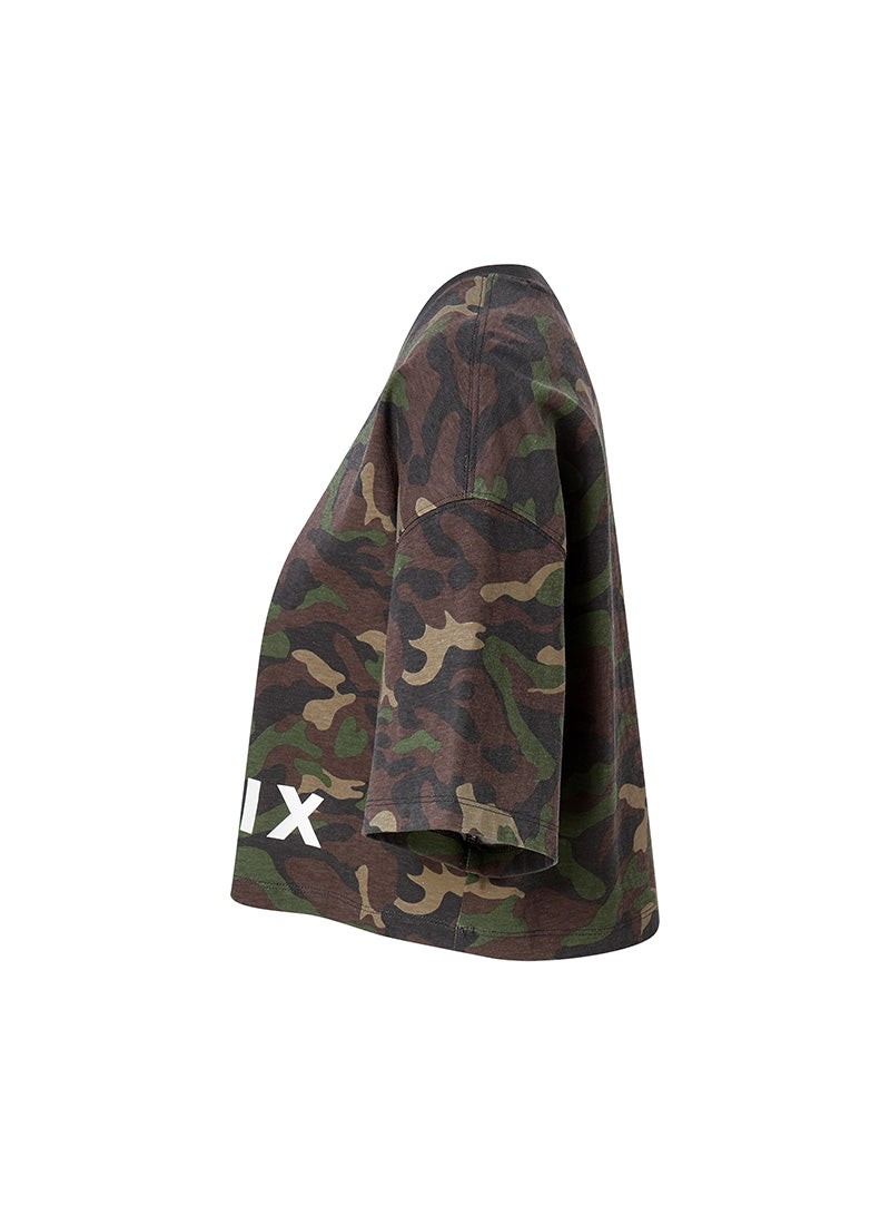 Camouflage Crop Short Camo