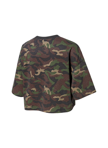 Camouflage Crop Short Camo