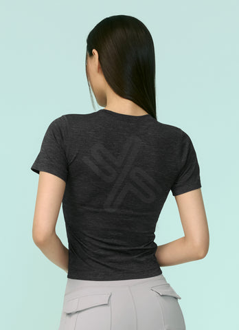 Mesh Seamless Short Sleeve