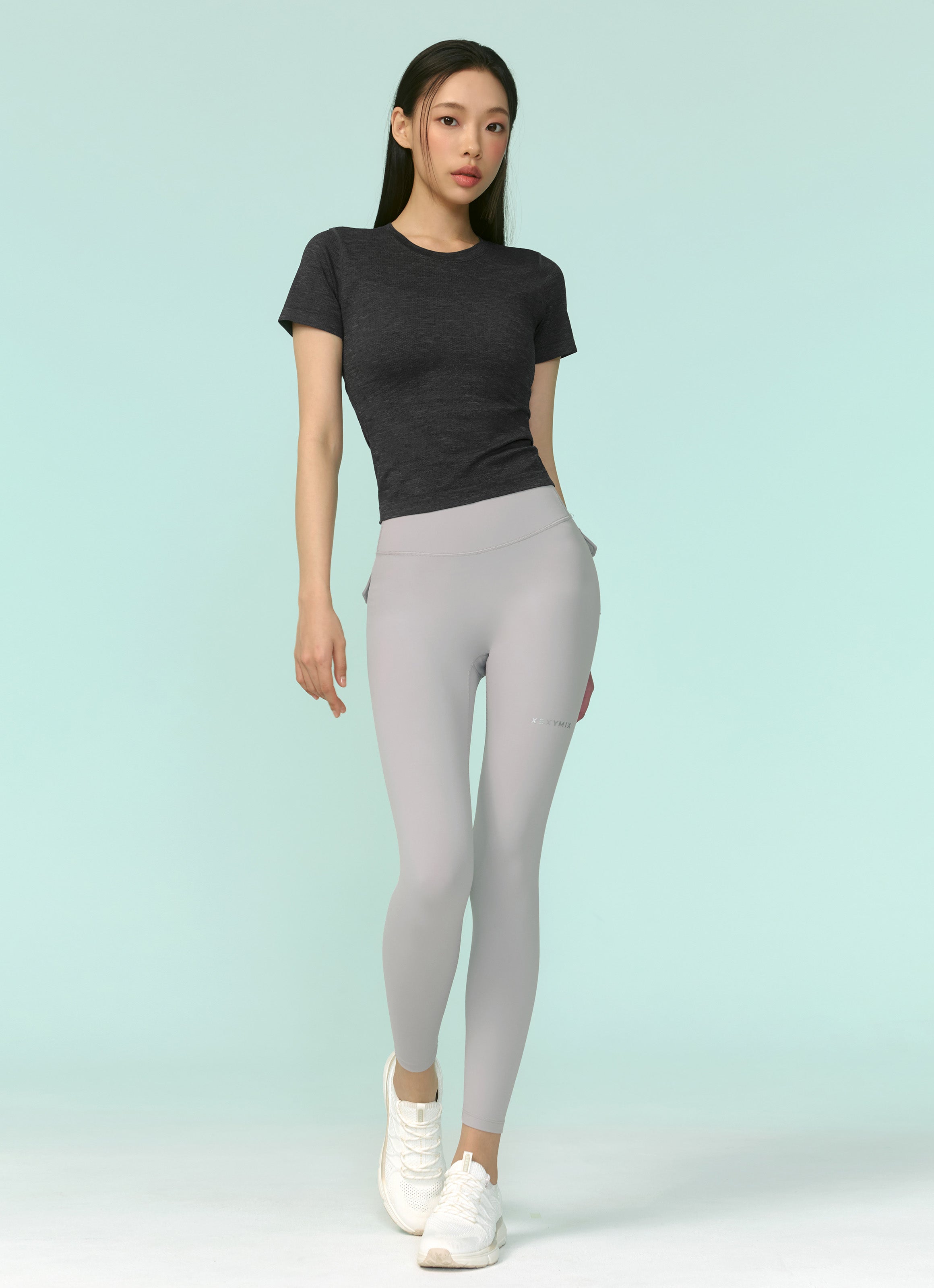XFK2TS1005-CharcoalHeatherGray-S