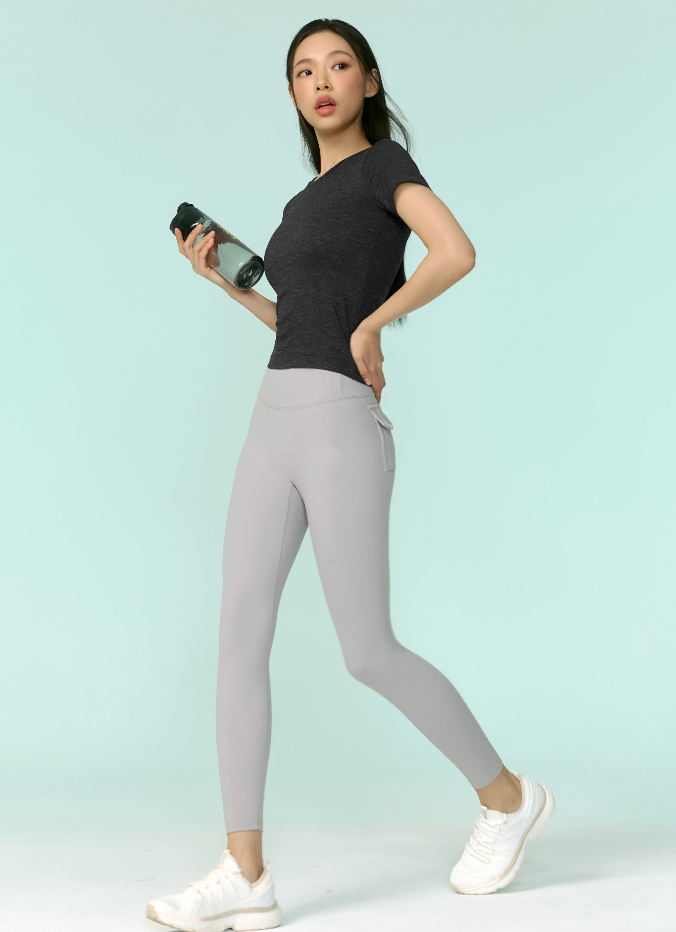 XFK2TS1005-CharcoalHeatherGray-M