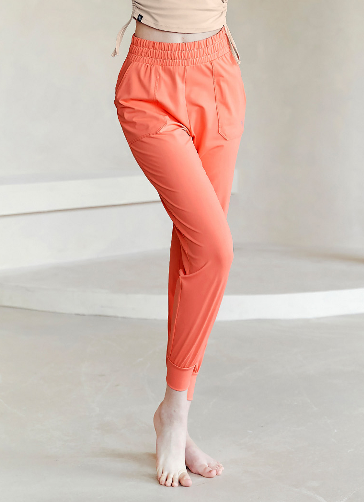Medium Feather In-Band Jogger Pants