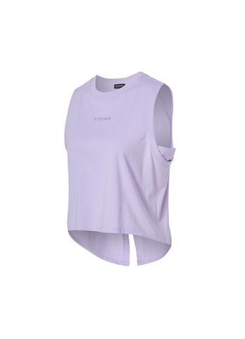 Pima Back Slit Sleeveless