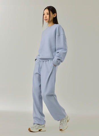 Softly Napping Loose Fit Sweat Shirts