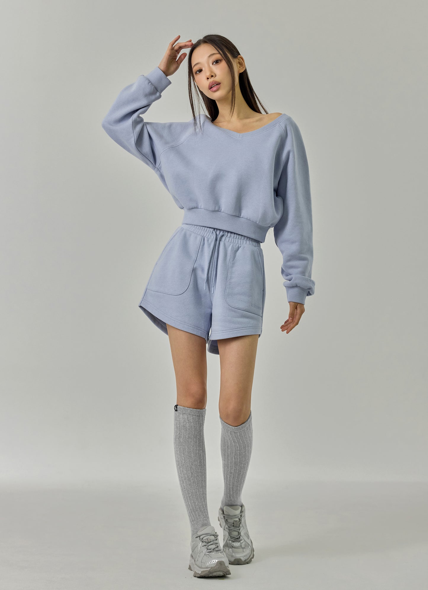 Softly Napping Curve Shorts