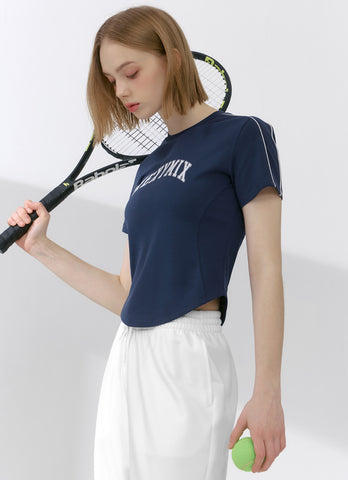 Piping Color Block Short Sleeve