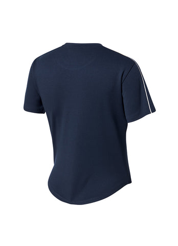 Piping Color Block Short Sleeve