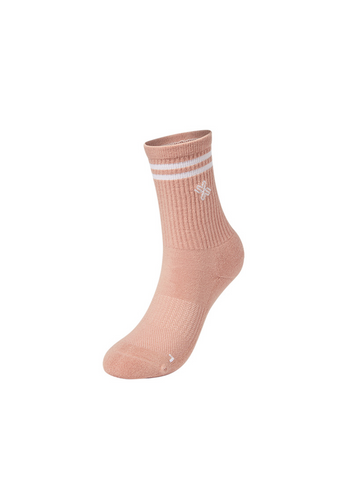 Fresh Double Line Crew Socks