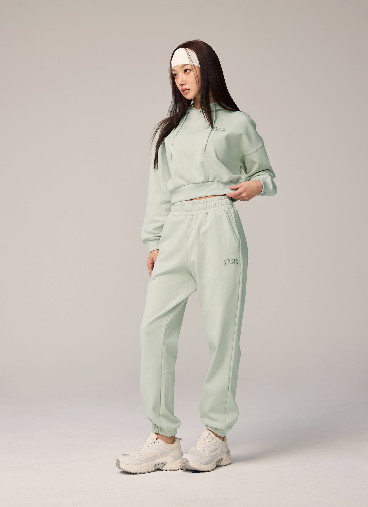 Warm Cotton Crop Hoodie