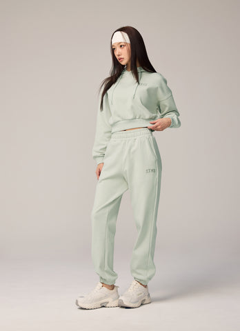 Warm Cotton Crop Hoodie