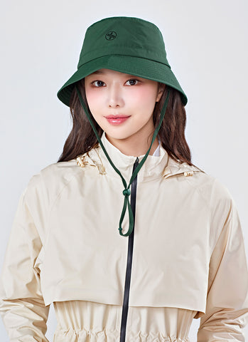 Basic String Bucket Hat Topi