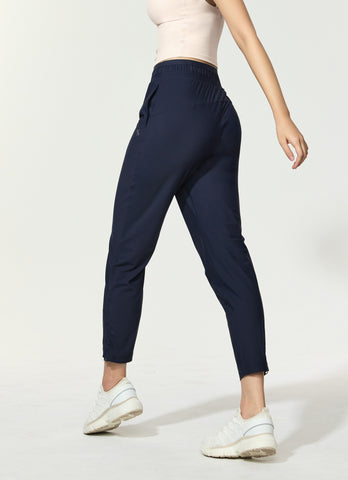 Cooling Tricot Shirring Jogger Pants