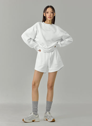 Softly Napping Loose Fit Sweat Shirts