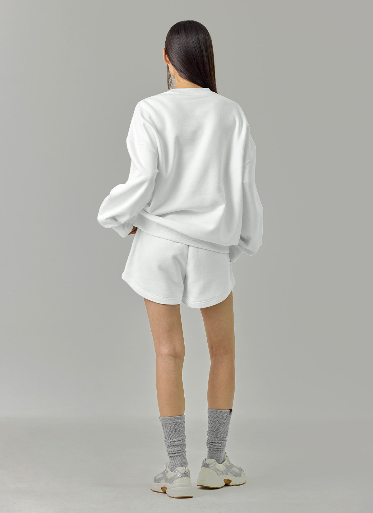 Softly Napping Loose Fit Sweat Shirts