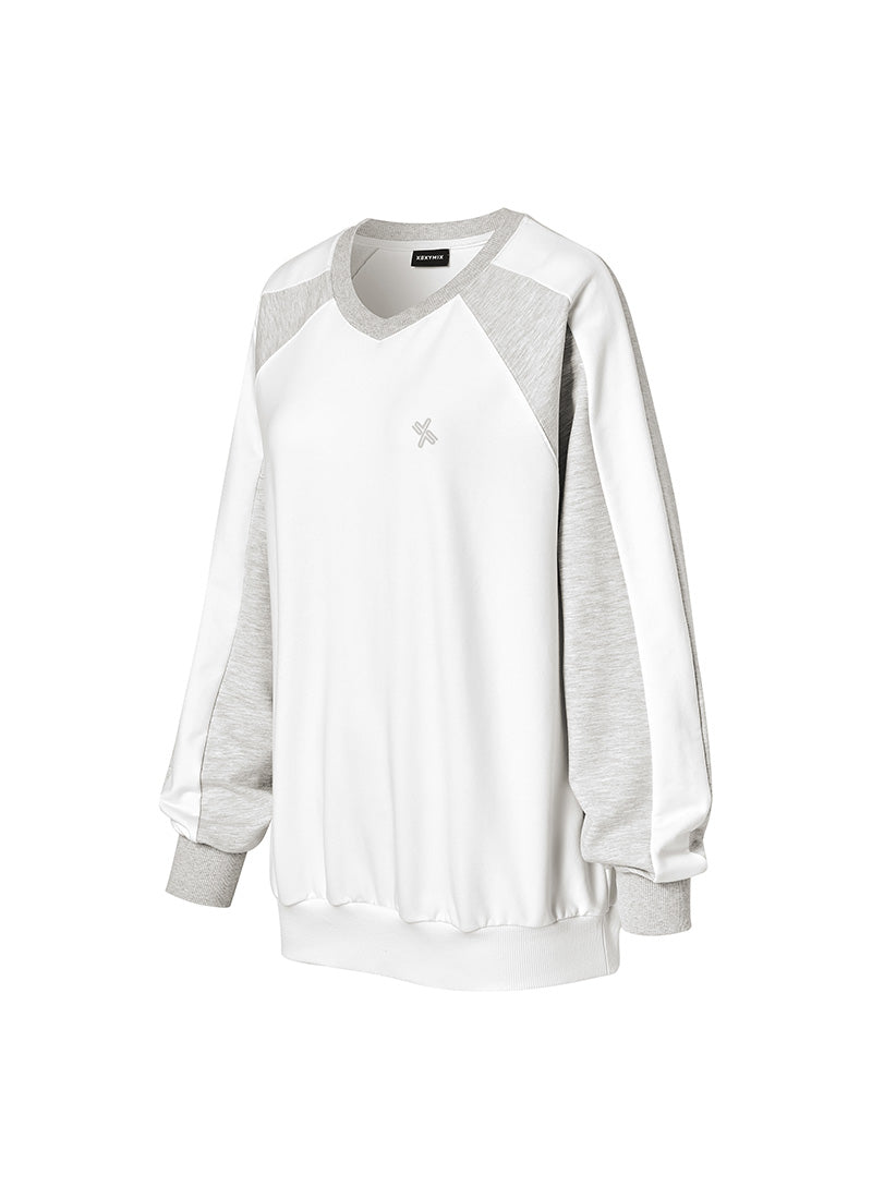 Sporty Track Sweatshirt Jacket