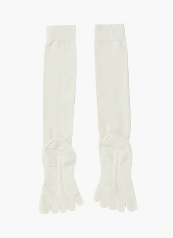 Non-slip Five Toe Knee Socks