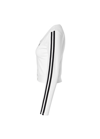 Eco Dex Color Block Crop Cardigan