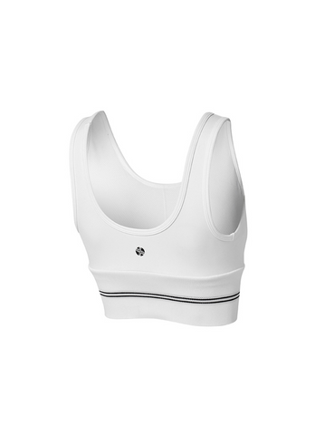 Black Label Signature Power Rise Logo Banding Sports Bra