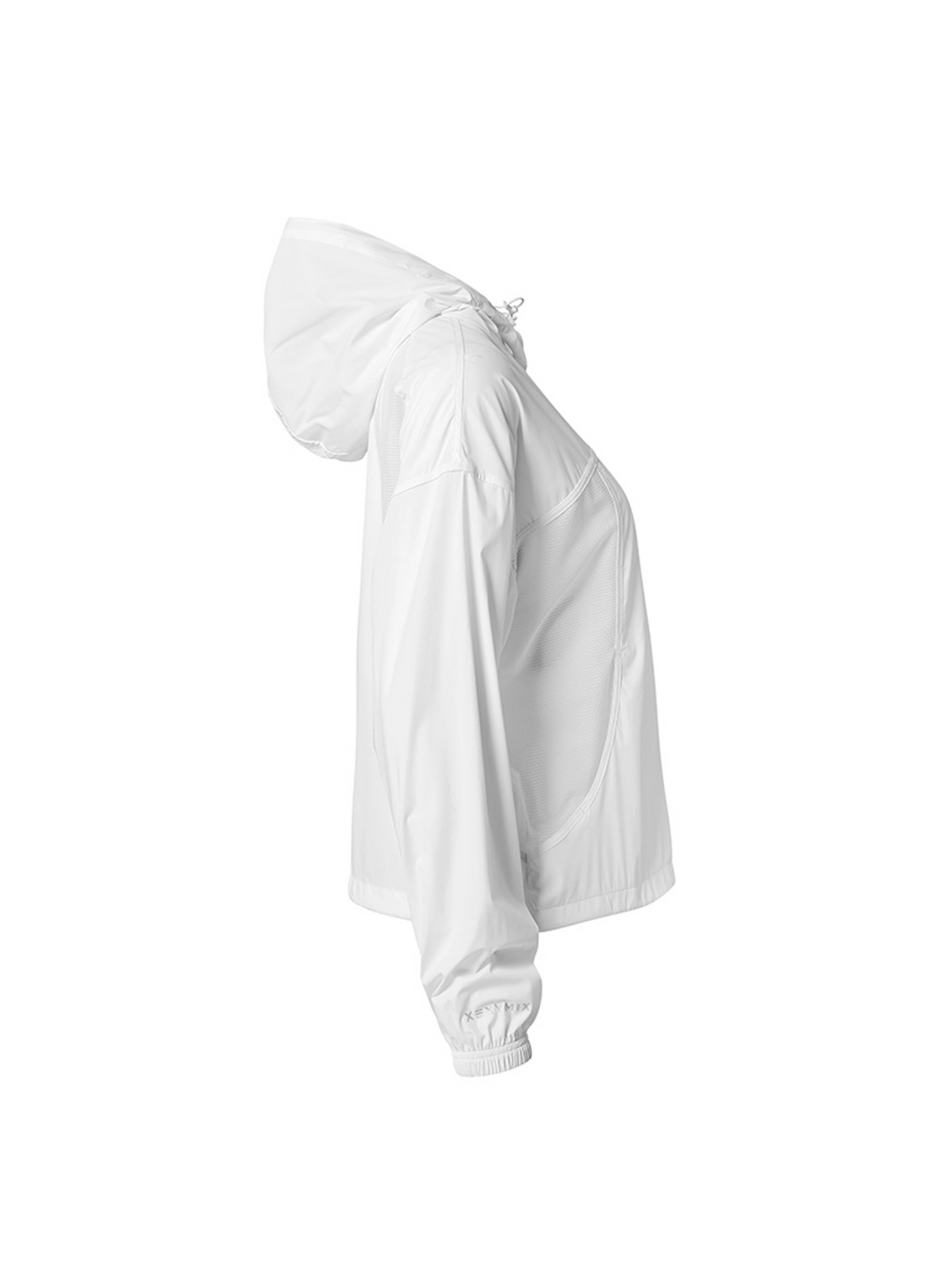 Airy Mesh Hood Crop Windbreaker
