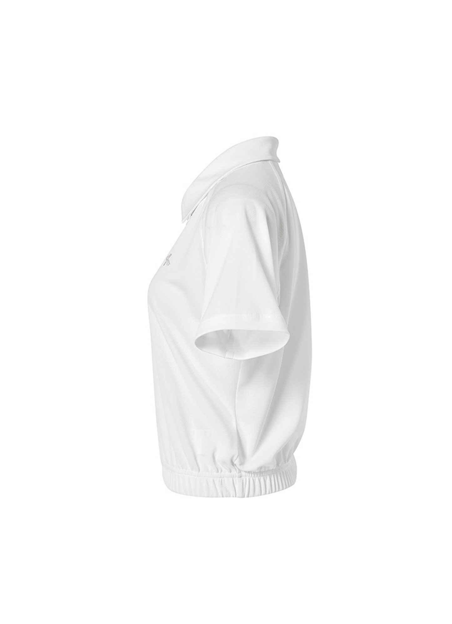 Soft Pique Half Zip Up Short Sleeve