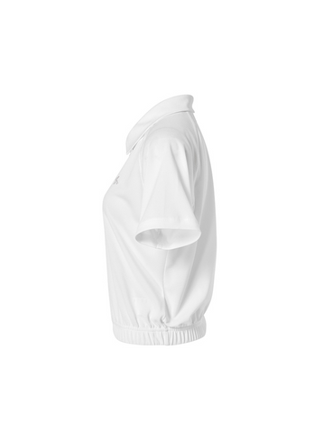 Soft Pique Half Zip Up Short Sleeve