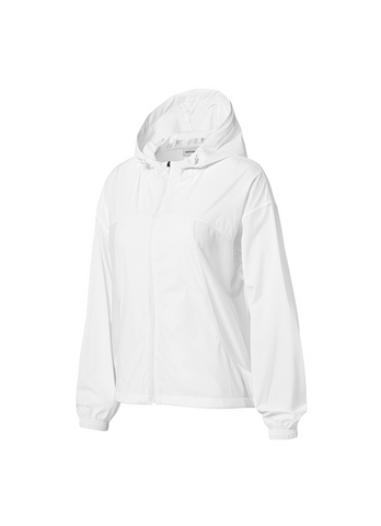 Airy Mesh Hood Crop Windbreaker