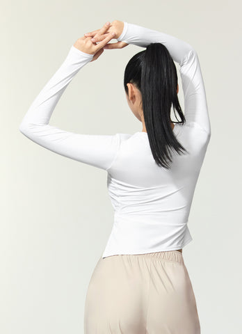 Cooling Drape Fingerhole Long Sleeve