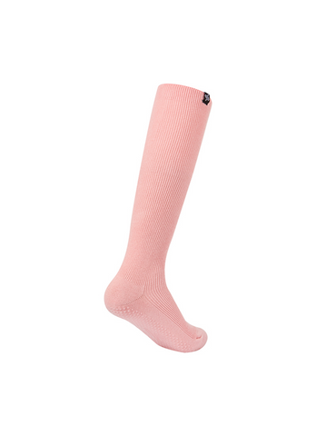 XEXYXMIX Non-slip Ribbed Knee Socks
