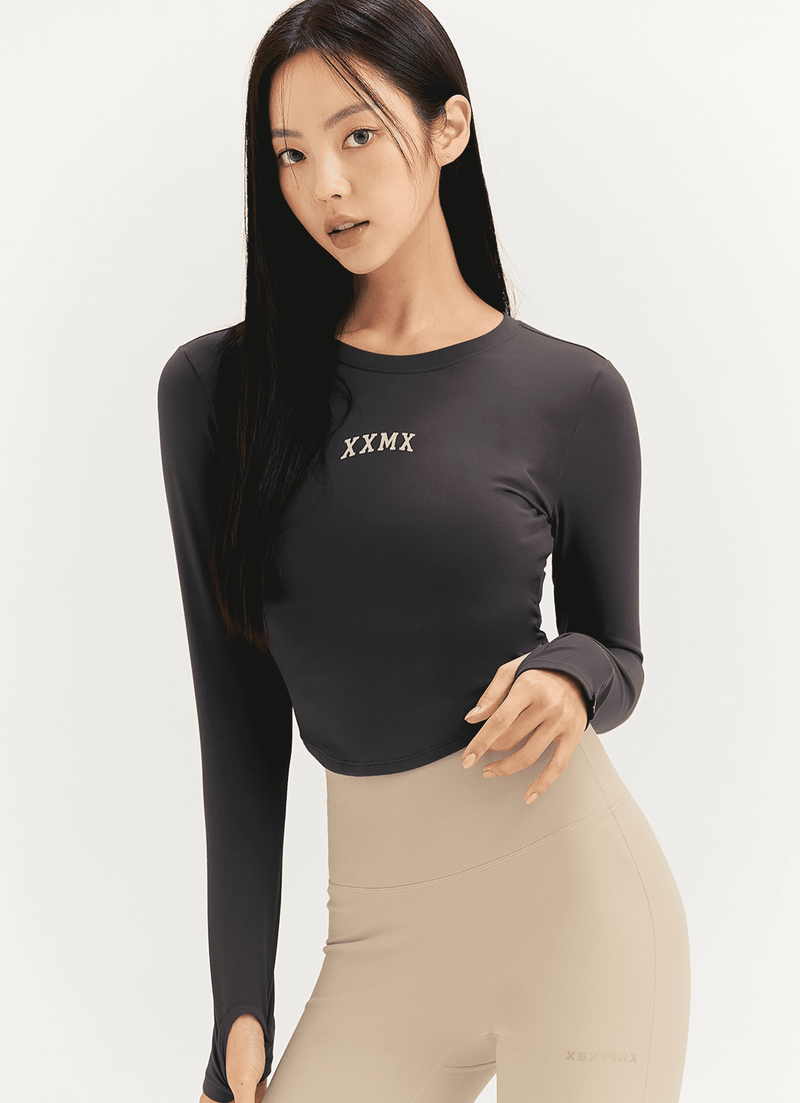 XXMX Long Sleeve Crop