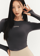 XXMX Long Sleeve Crop