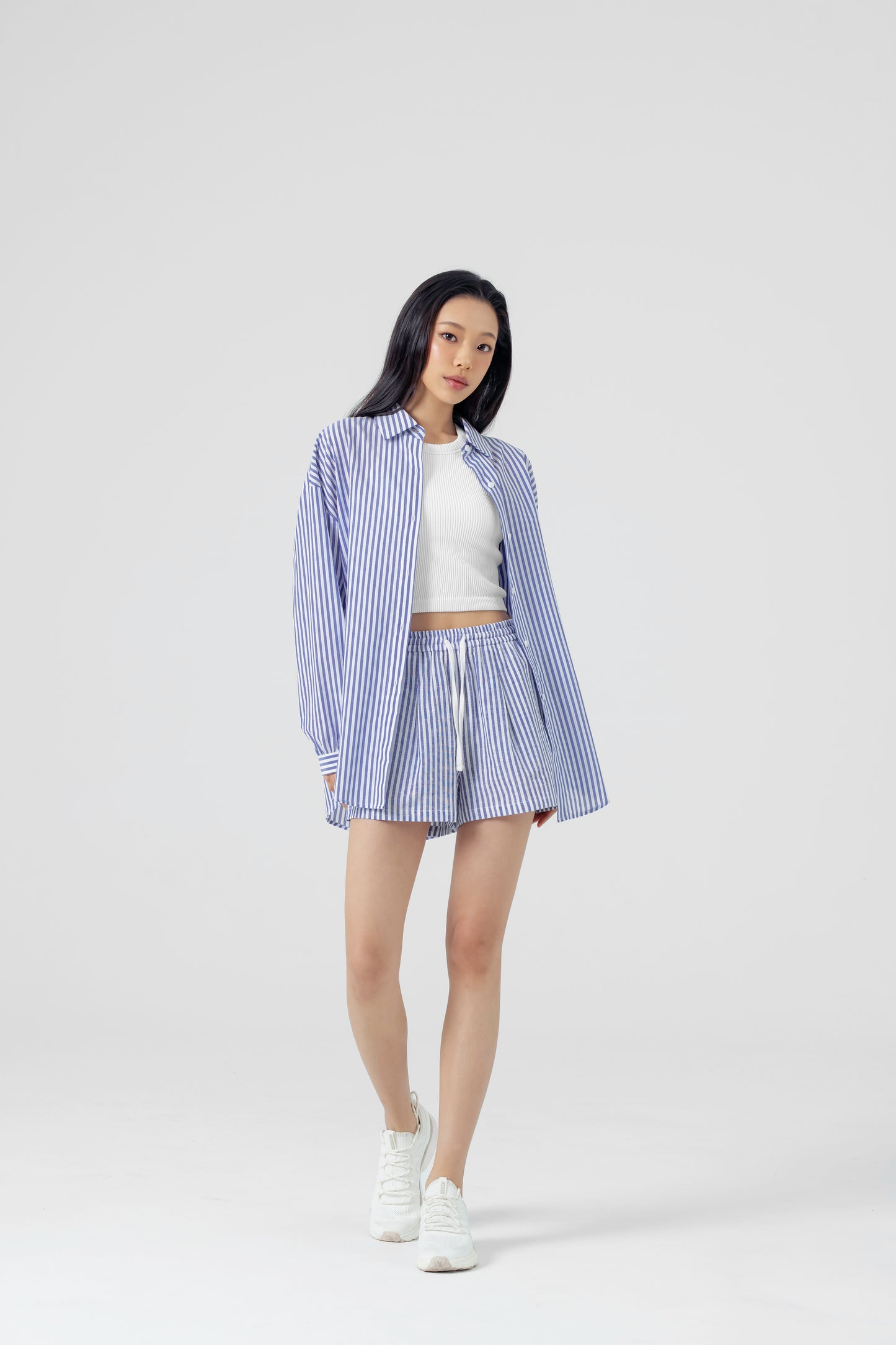 Soft Stripe Shorts
