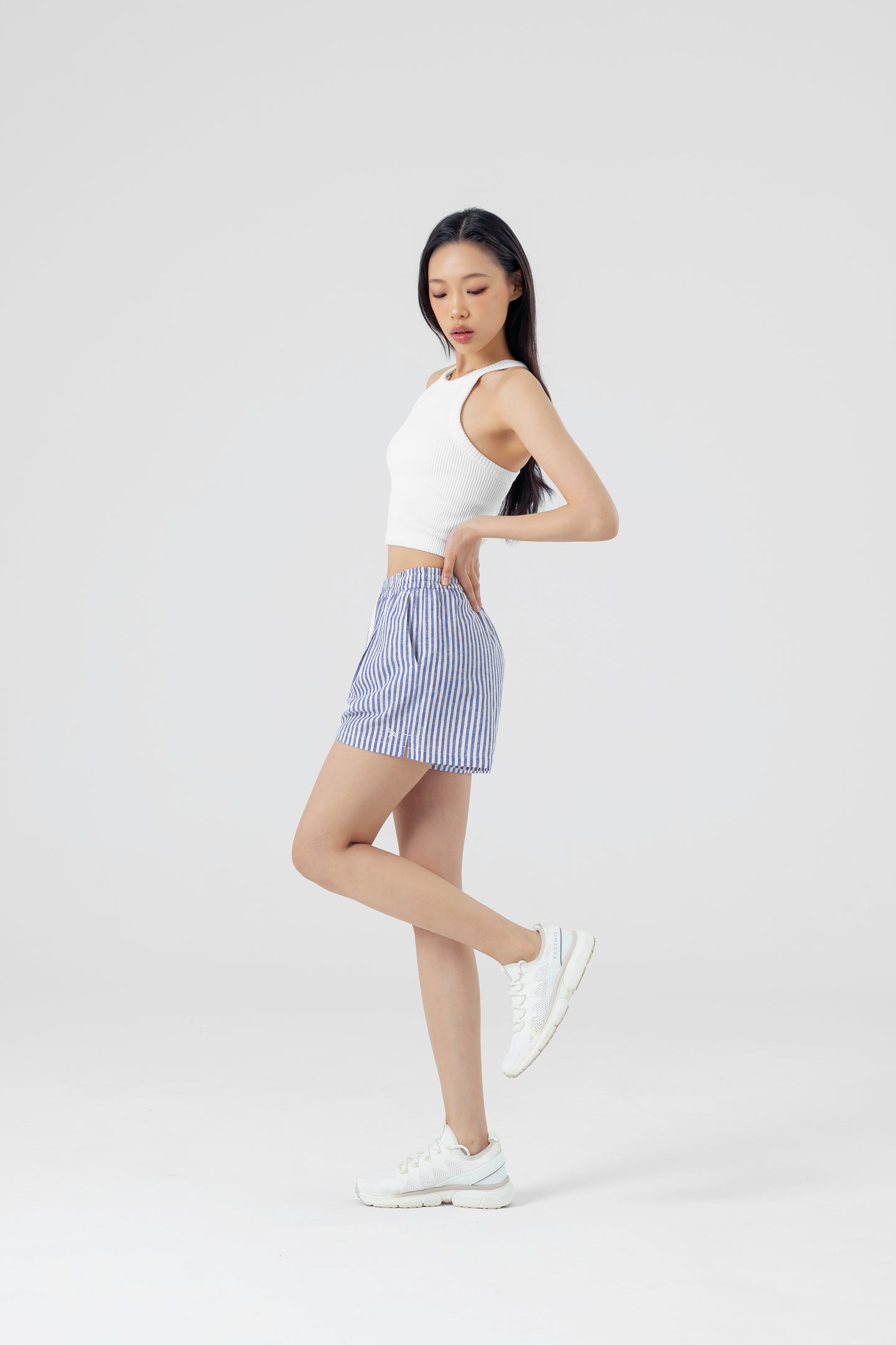 Soft Stripe Shorts