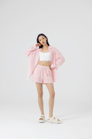 Soft Stripe Shorts