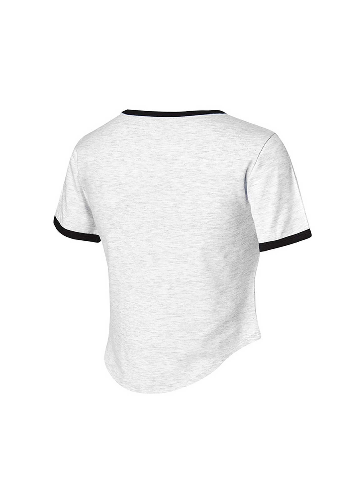 Soft Line Color Block Crop Top